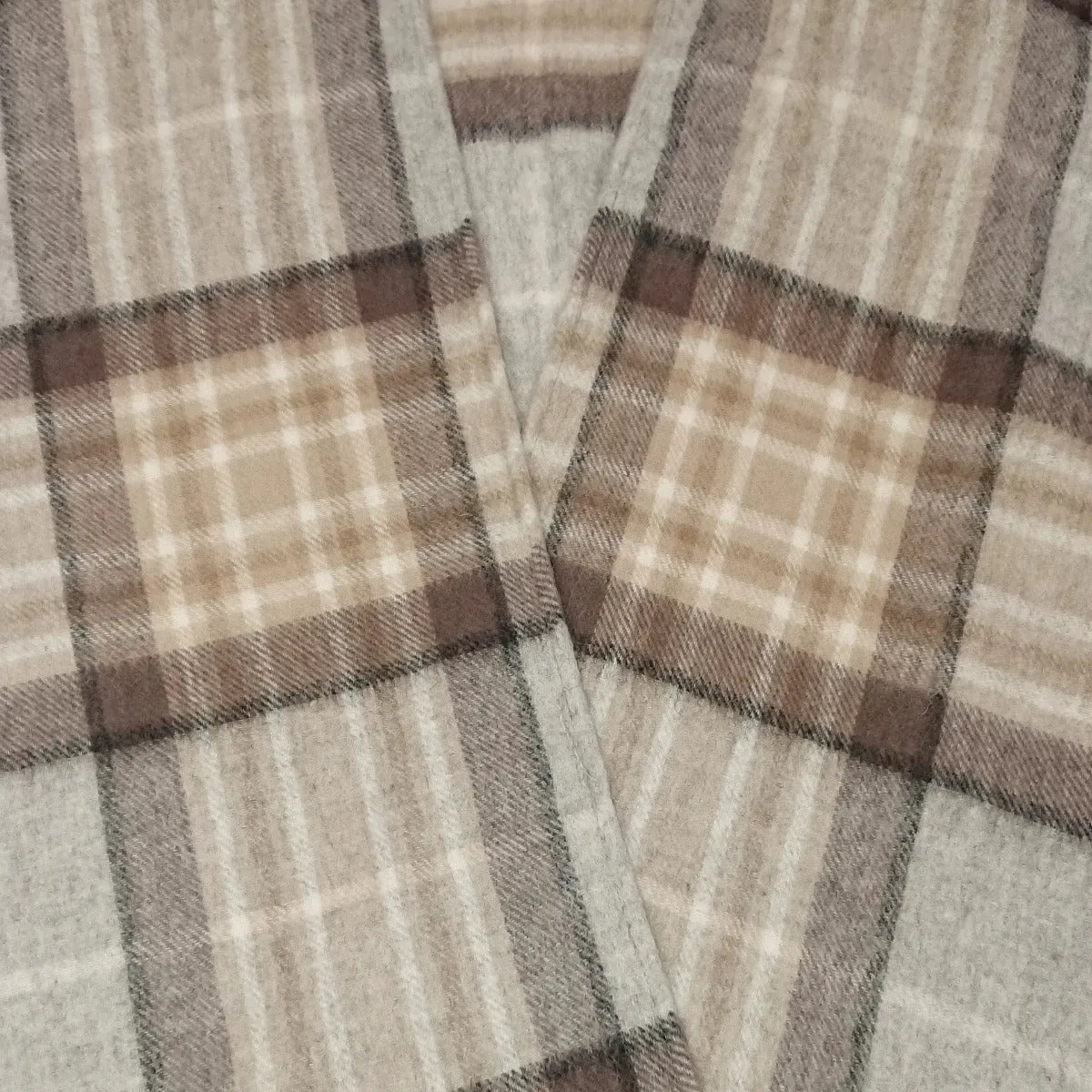 100% Pure Lambswool Tartan Capes