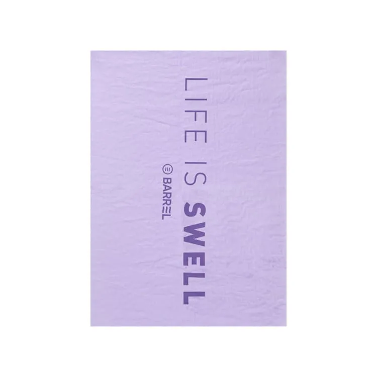 Barrel Basic Aqua Towel-LAVENDER