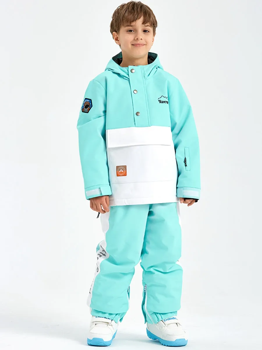 Boys Color Blocked Snowsuits