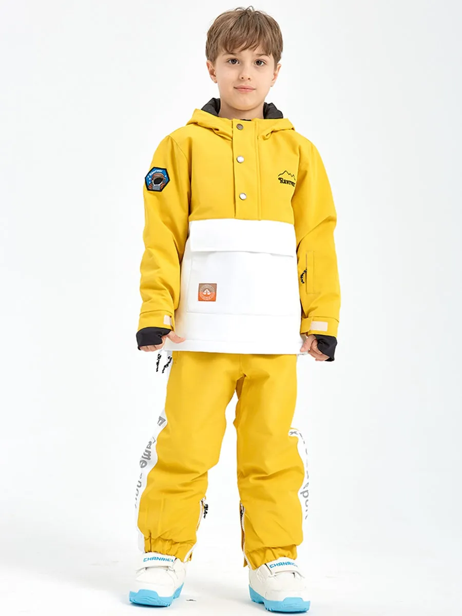 Boys Color Blocked Snowsuits
