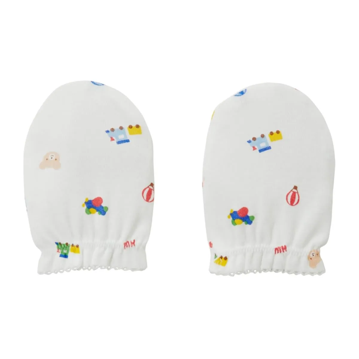 Cotton Baby Mittens