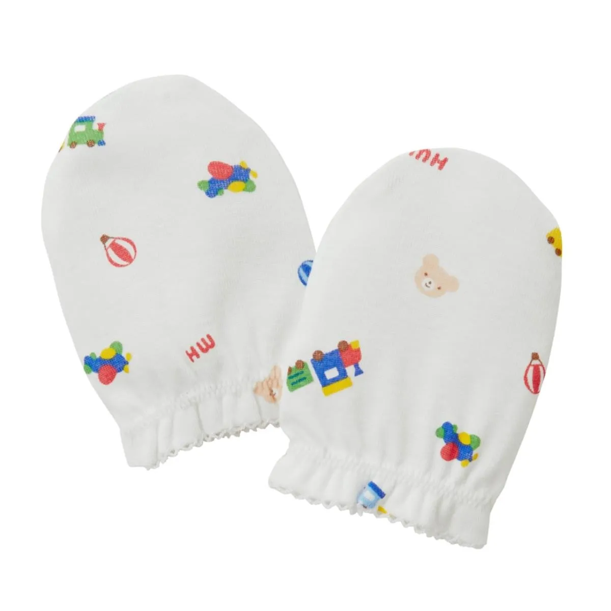 Cotton Baby Mittens