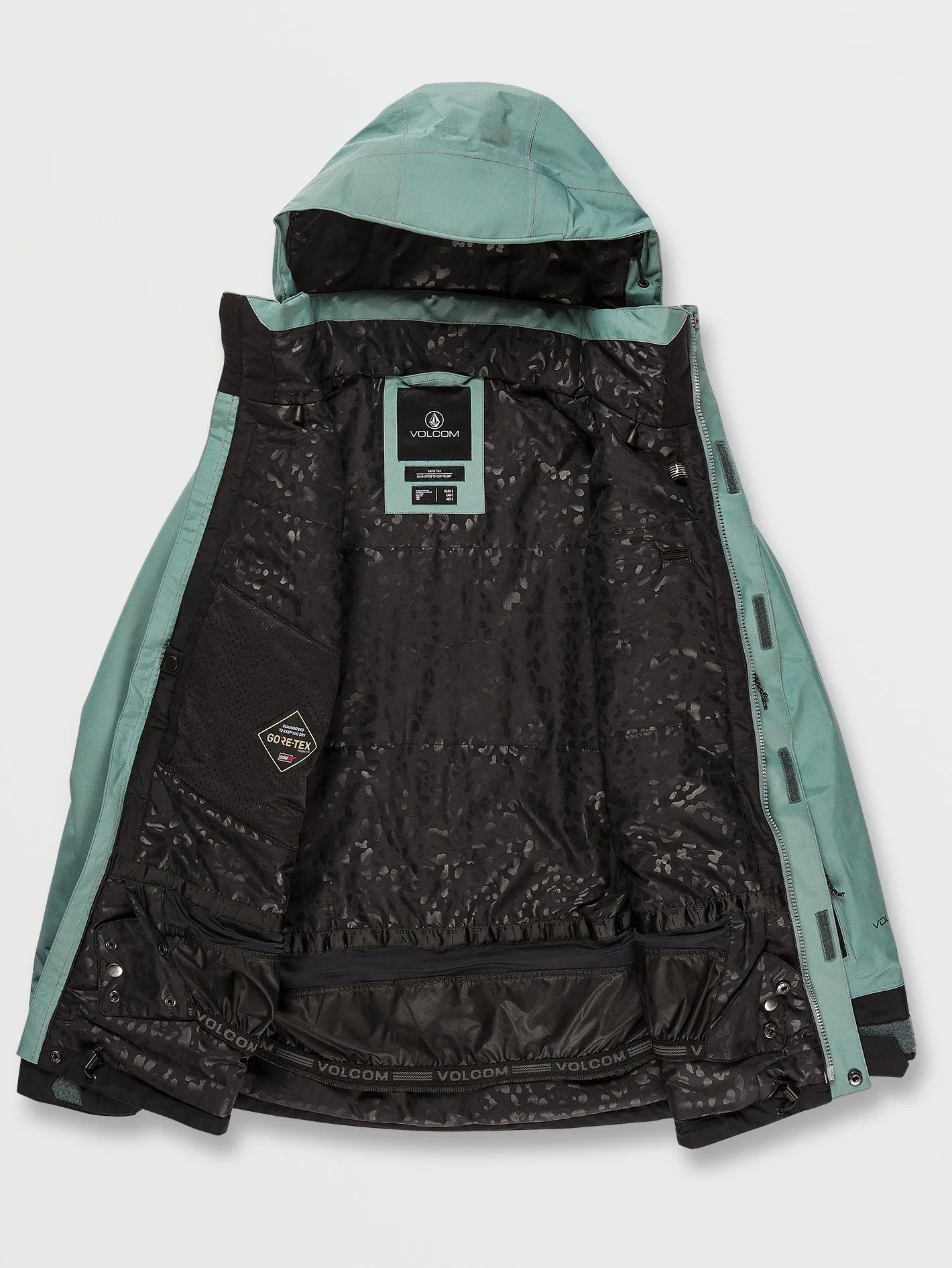 Ell Insulated Gore-Tex Jacket - Green Ash
