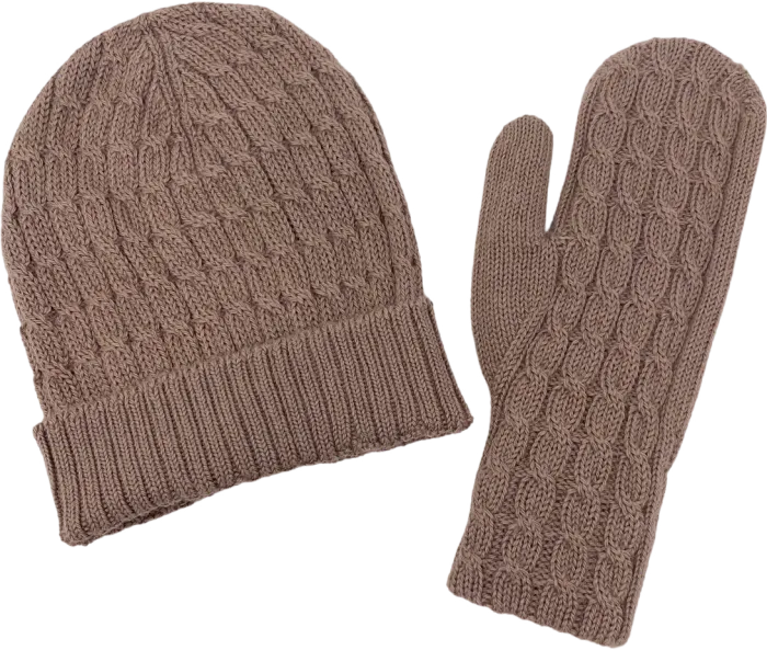 French Braid Alpaca Cap