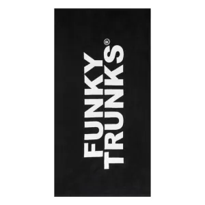 Funky Cotton Towel-Still Black