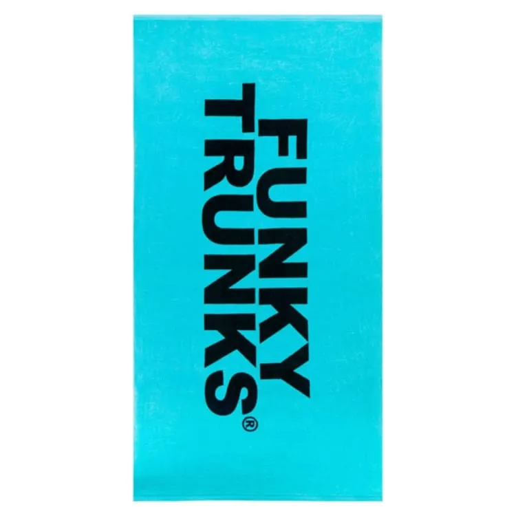 Funky Cotton Towel-Still Lagoon