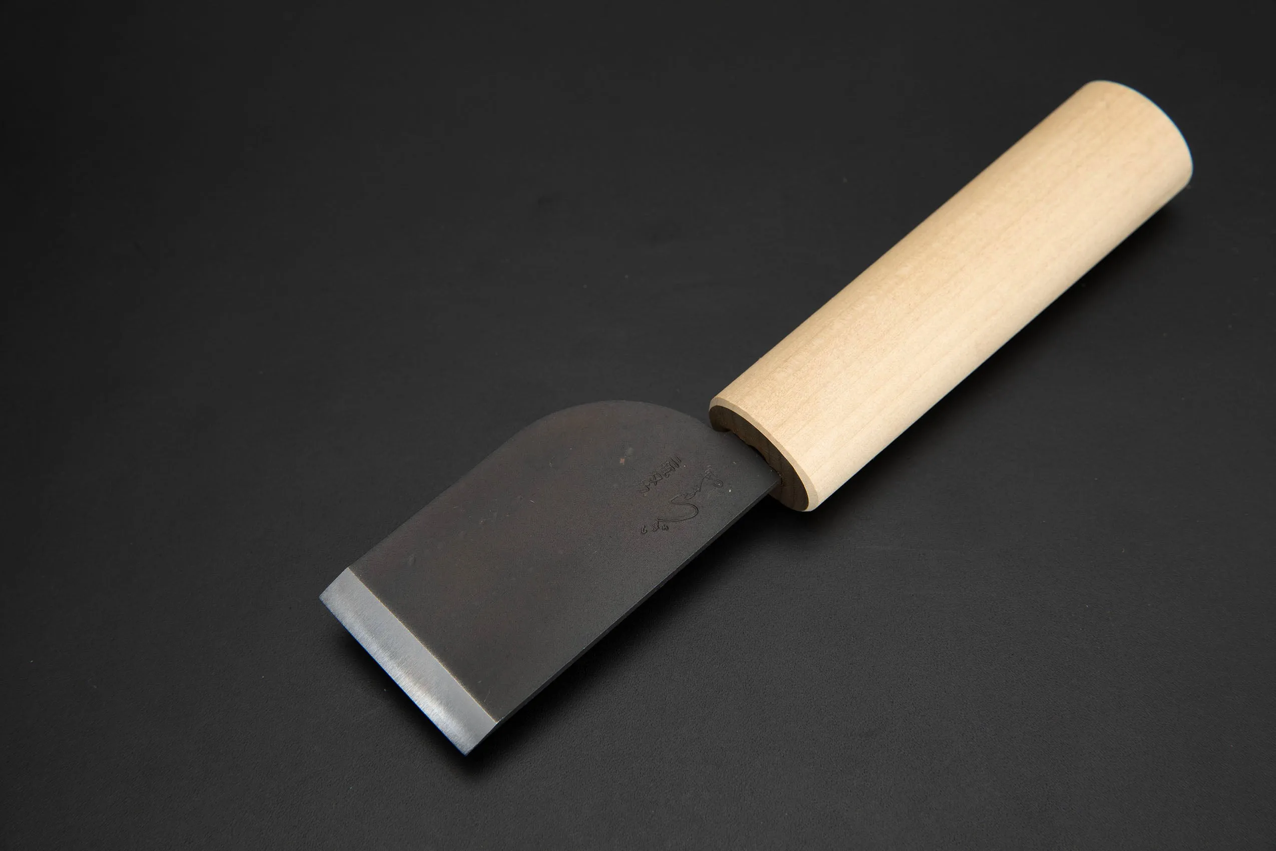 Japanese Skiving/Utility Knife "Shirogami" 36mm - Smoke Black Finish