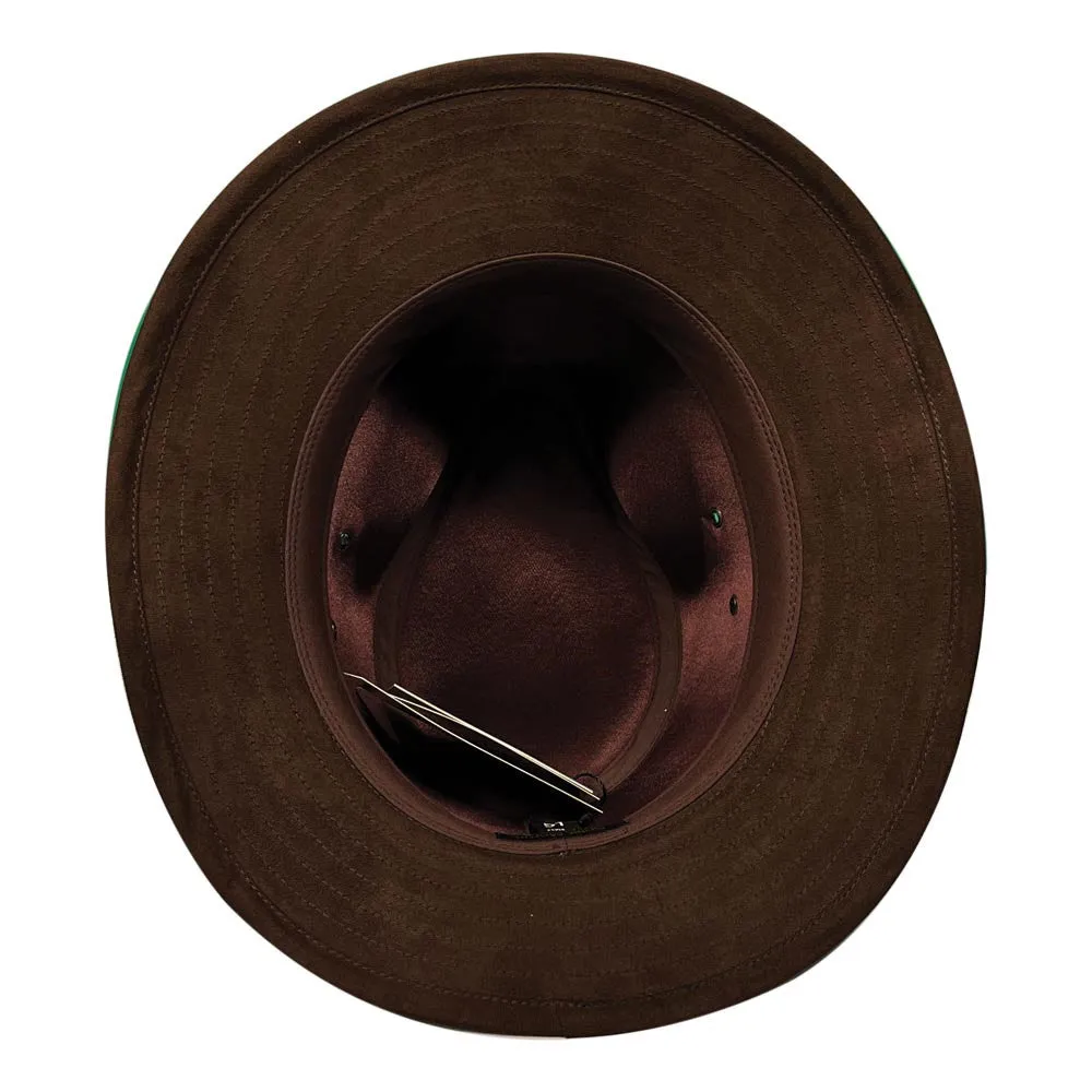 Saint Martin - Distressed Leather Fedora