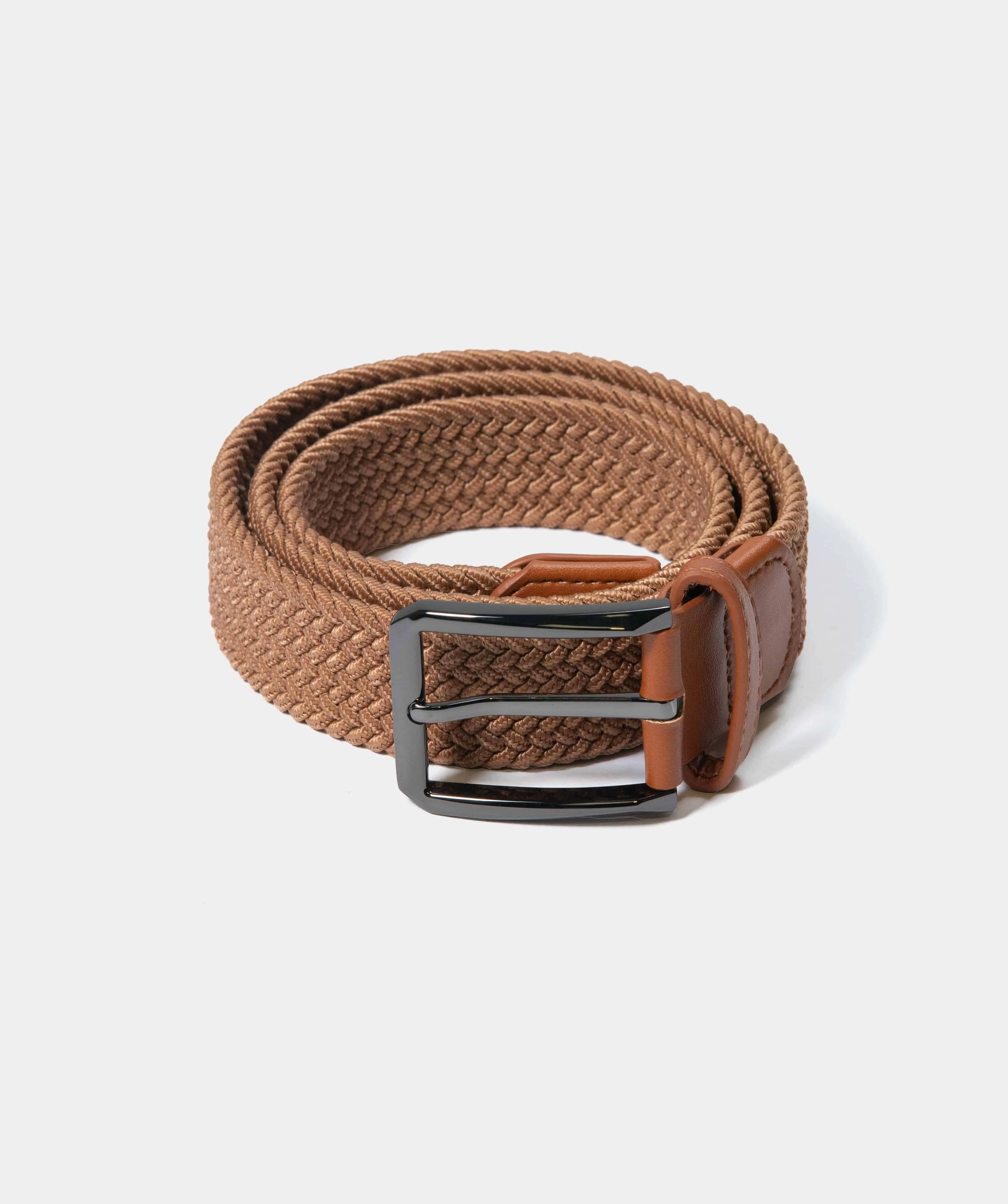 TOUR WEBBED BELT - TAN